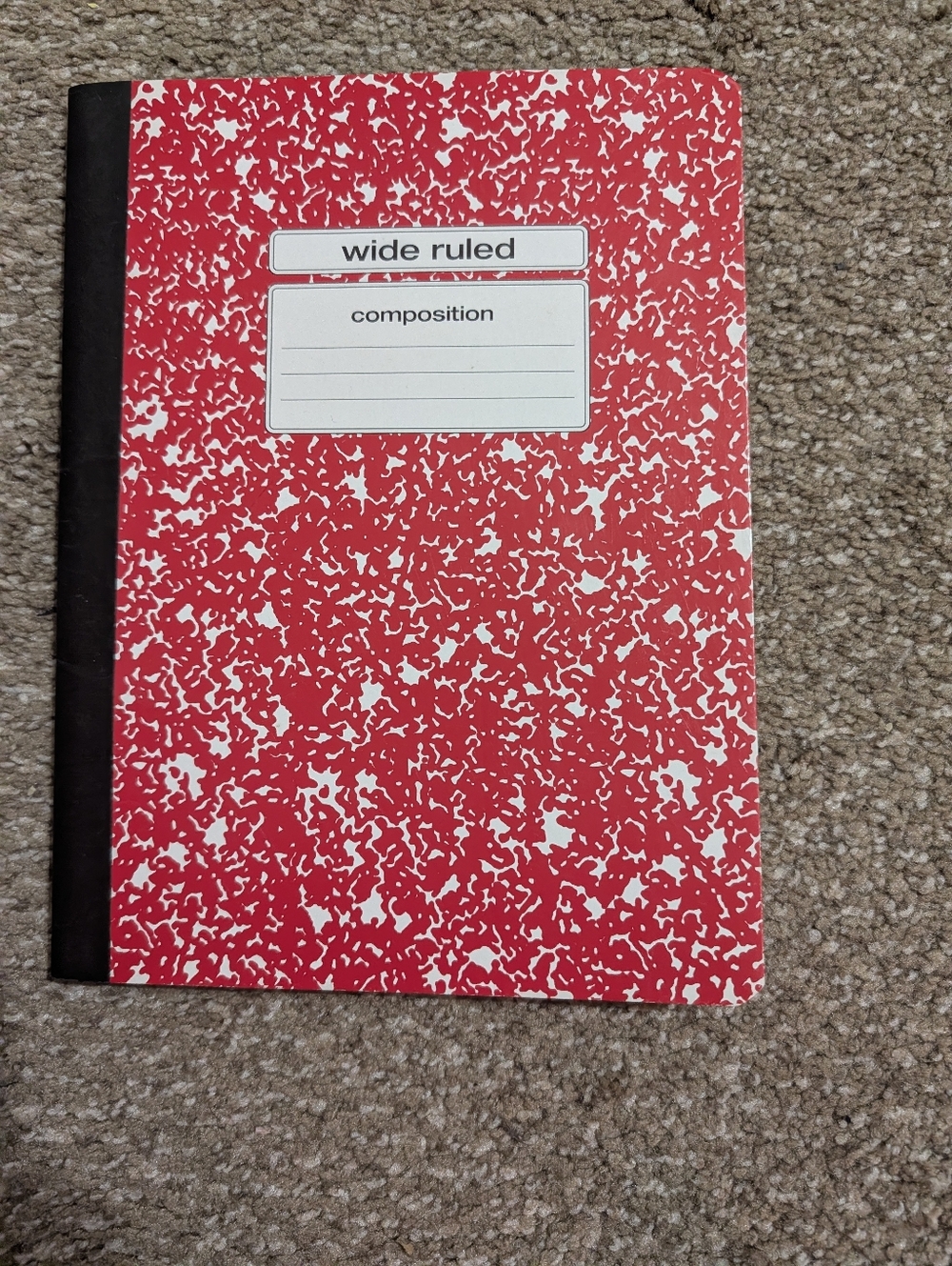 3 Pack Composition Wild Ruled Notebook - Picture 9 of 12